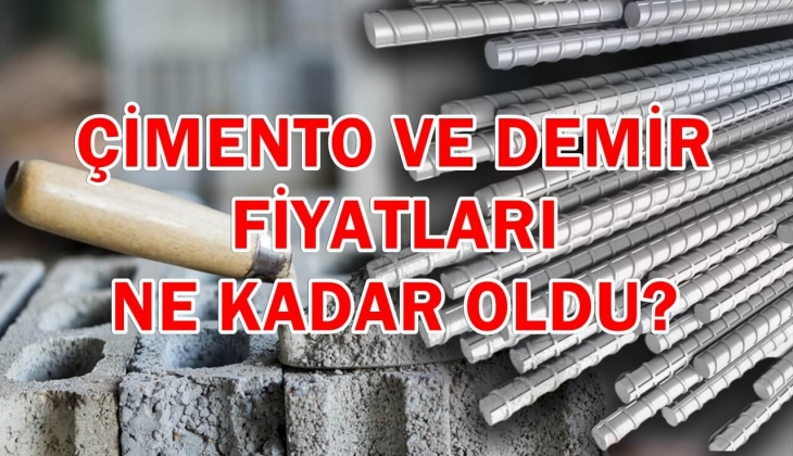 Güncel Çimento Ve Demir Fiyatları 2025 Ocak